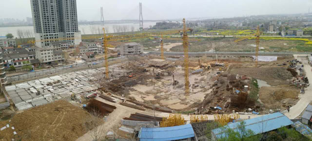 公司承接鄂州同心水木清华四期建筑劳务工程